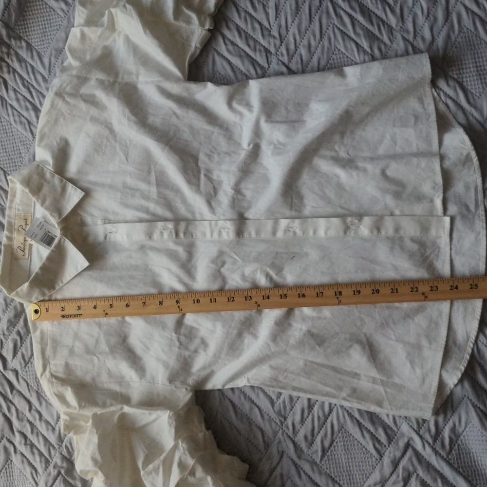 White Pirate Lady Blouse with Gorgeous Ruffled sleeves XS - Picture 9 of 10